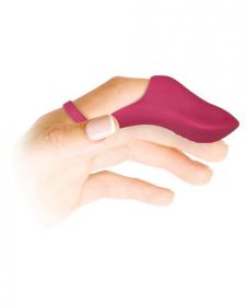 Frisky Finger Rechargeable Bullet Vibrator Burgundy