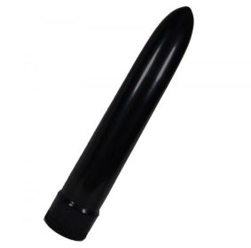 Ladys Mood 7 Inches Plastic Vibrator Black