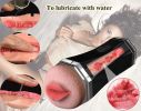 3 in 1 Male Masturbators Adult Sex Toys with Realistic Textured Mouth Vagina and Tight Anus, Men's Pocket Pussy Blowjob Stroker Anal Play Sex Toys for