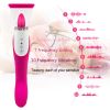 Fashion Sexy G Spott Female massage jacket2 in 1 Clitorial Stimulation Rose Shape toy for Women Funny Suction  Licking Toys Women Suck Clitorial Sucki