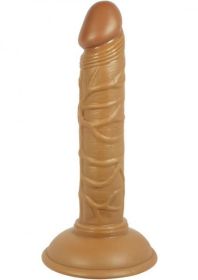 Latin American Mini Whopper 5 inches Straight Dong Brown (SKU: NW23882)